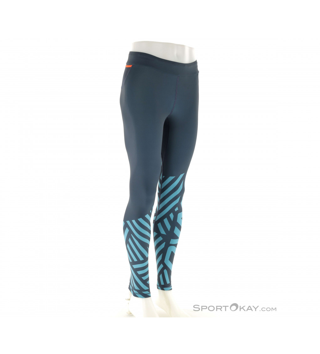 Dynafit Trail Graphic Tights Mens Running Pants