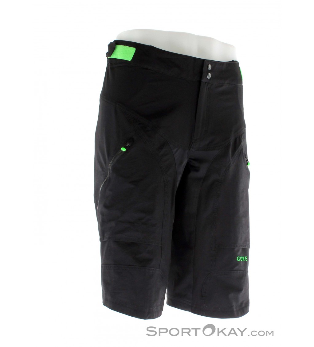 Gore Bike Wear Power Trail Shorts + Mens Biking Shorts