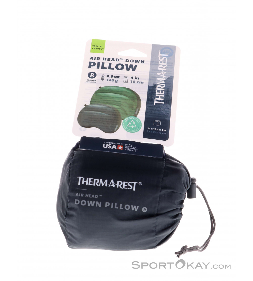Therm-a-Rest Air Head Regular Down Travel Pillow