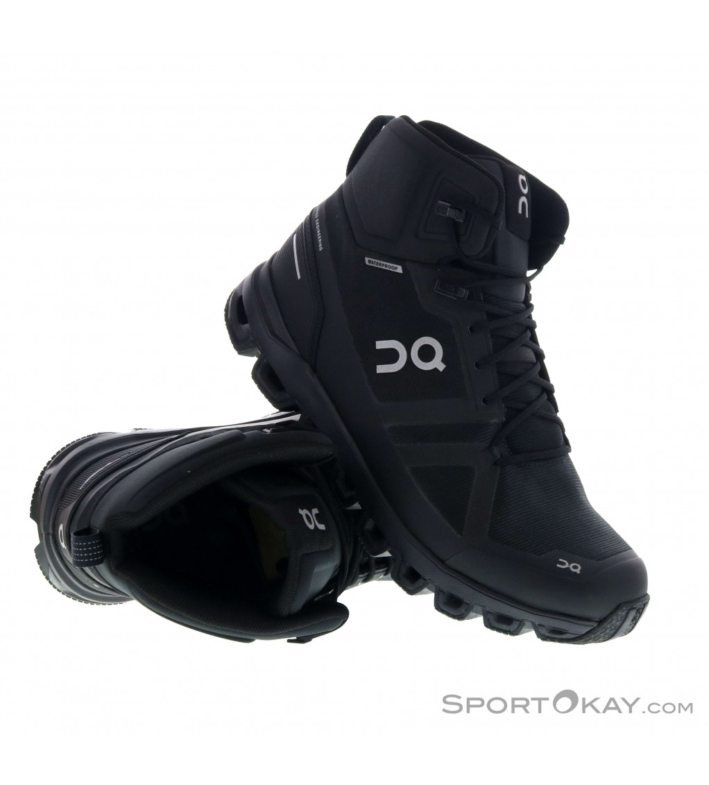 On Cloudrock Mens Hiking Boots