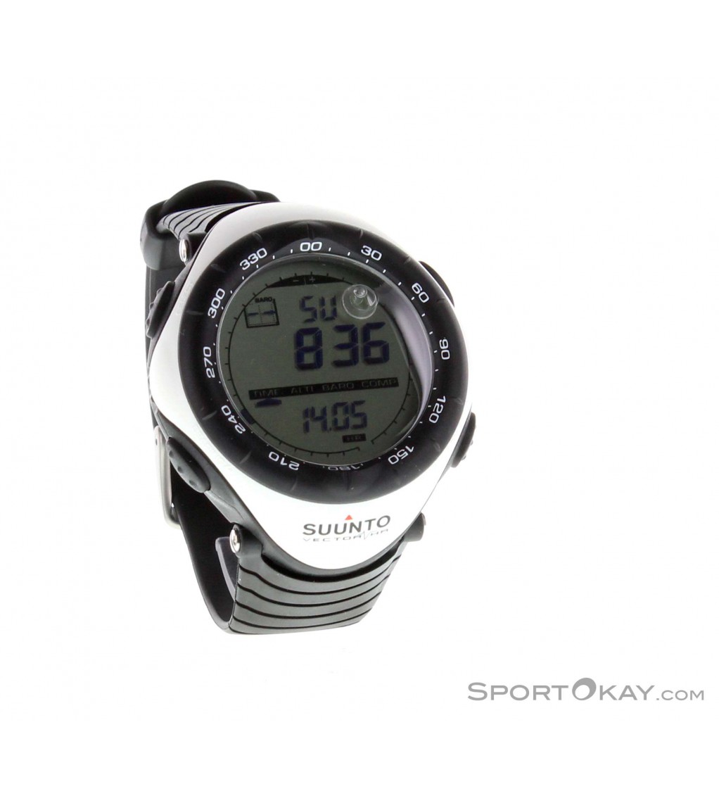 Suunto Vector HR White Sportuhr - Outdoor Watches with Heart Rate
