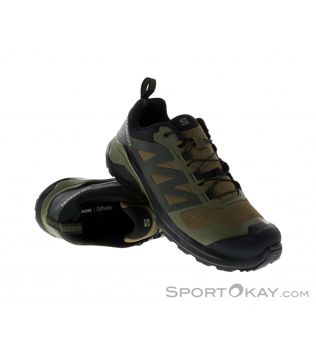 Salomon X-ADVENTURE GTX - Zapatillas trail hombre safari/black/sugar almond  - Private Sport Shop