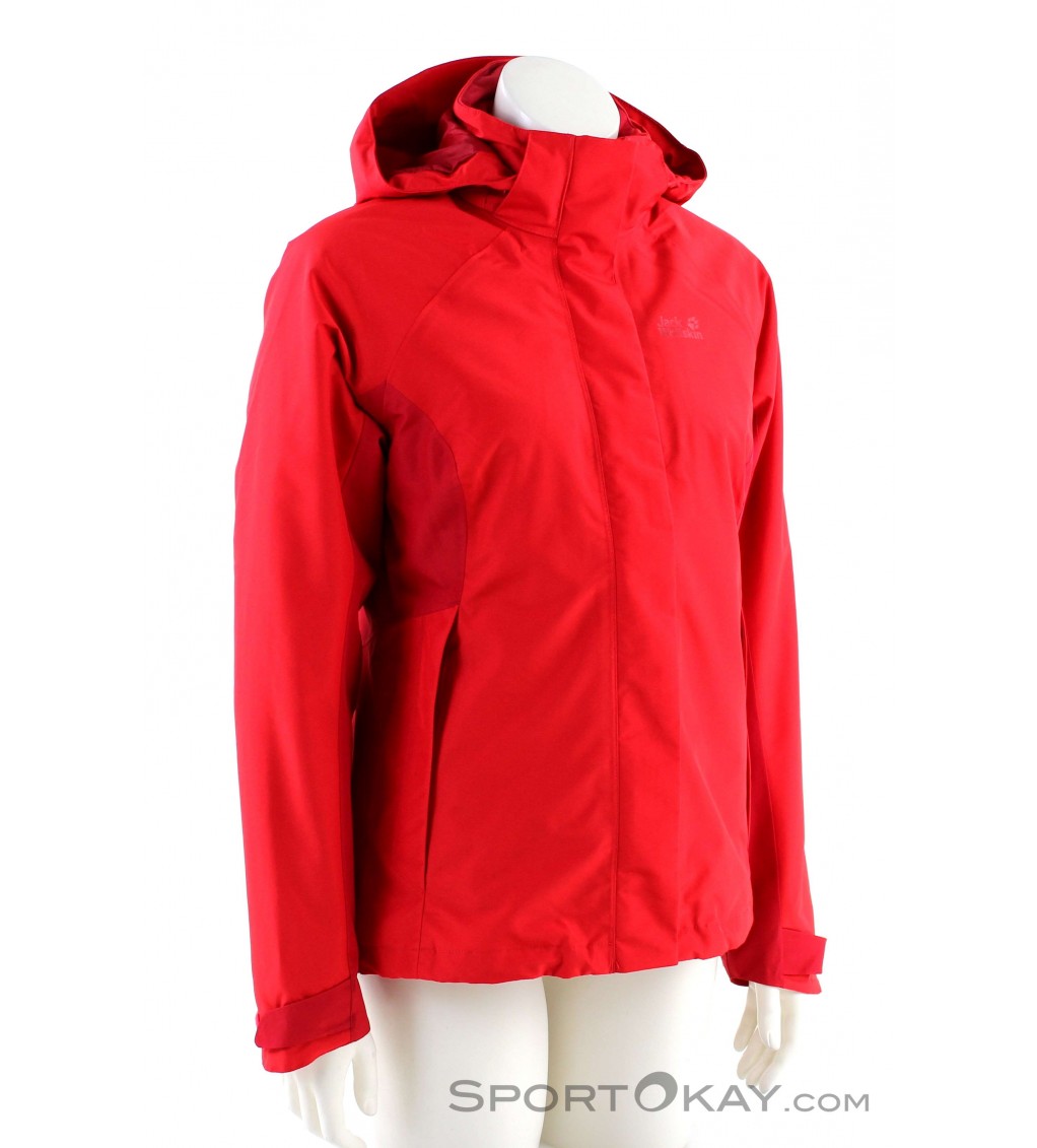 Jack Wolfskin Iceland 3in1 Womens Outdoor Jacket - - Outdoor Clothing - Outdoor -