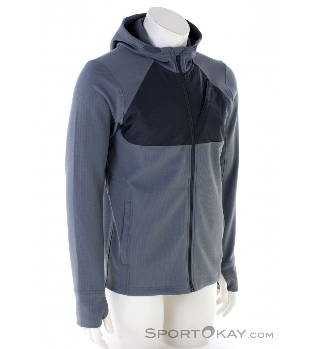 Avalanche Mens Large Gray Fleece Jacket Full Zip Pockets Outdoor