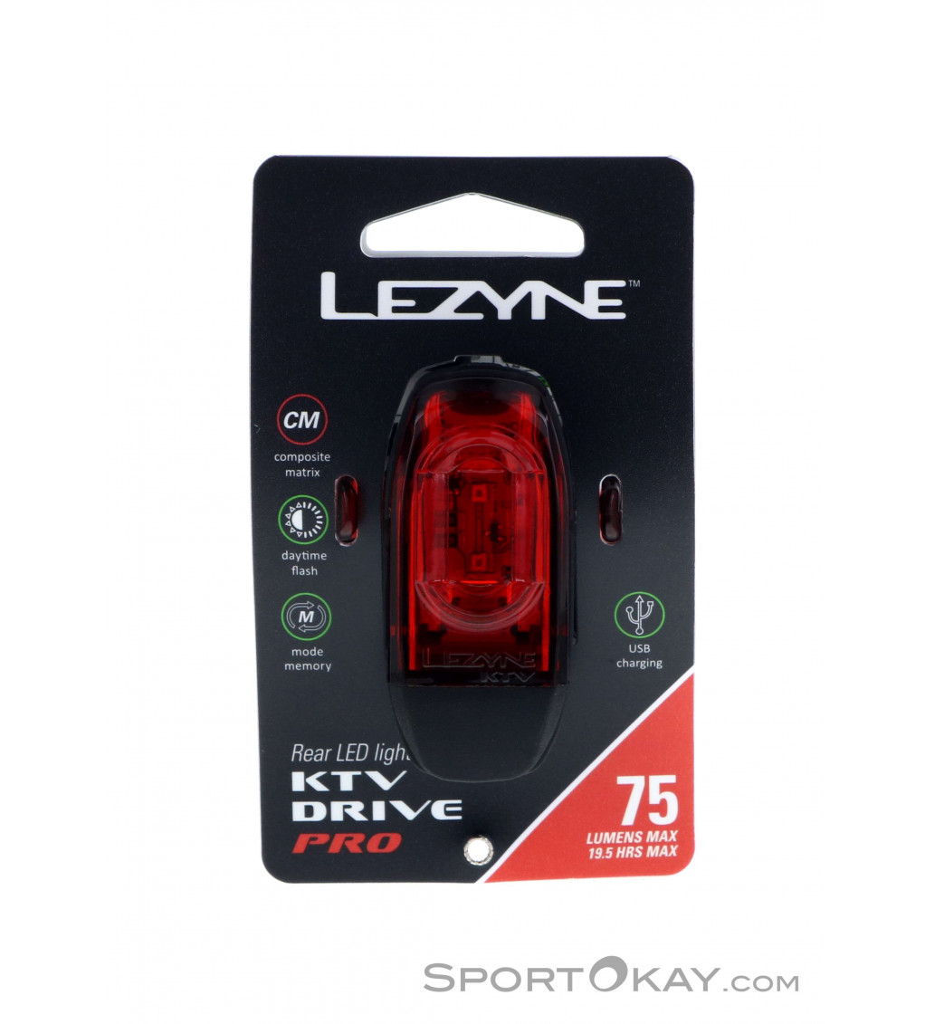 Lezyne KTV Drive Pro Bike Light Rear