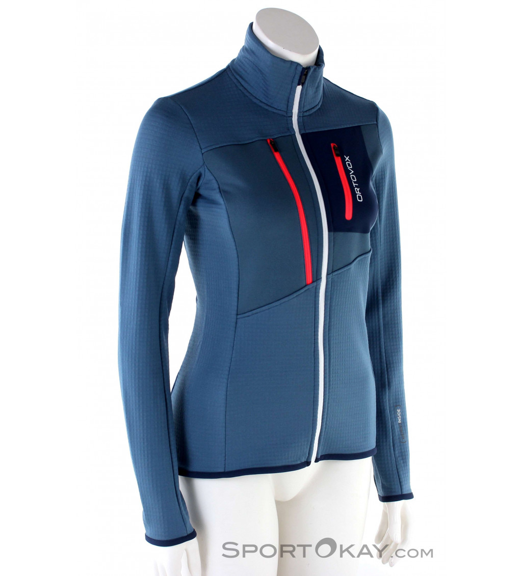 Ortovox Fleece Grid Womens Fleece Jacket