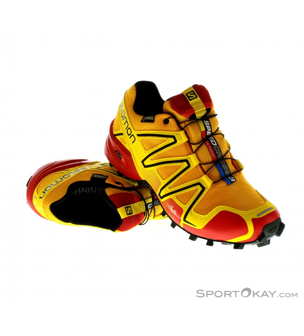 Salomon Speedcross 3 GTX Mens Trail Running Shoes Gore-Tex - Trail Running Shoes - Running Shoes - Running -