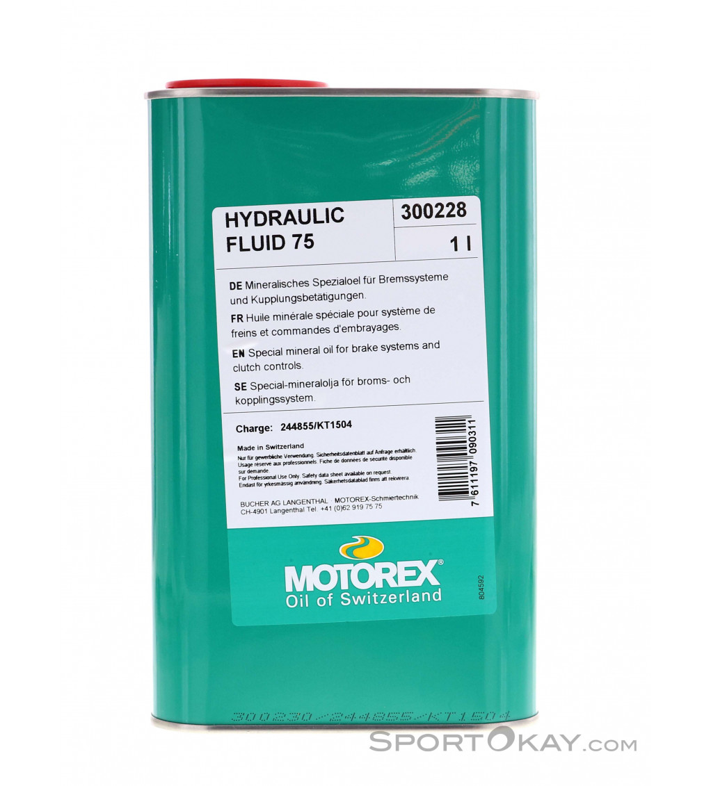 Motorex Hydraulic Fluid 75 1000ml Brake Fluid