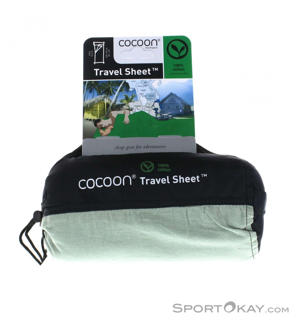 Cocoon Travel Sheet 100% BW Sleepingbag