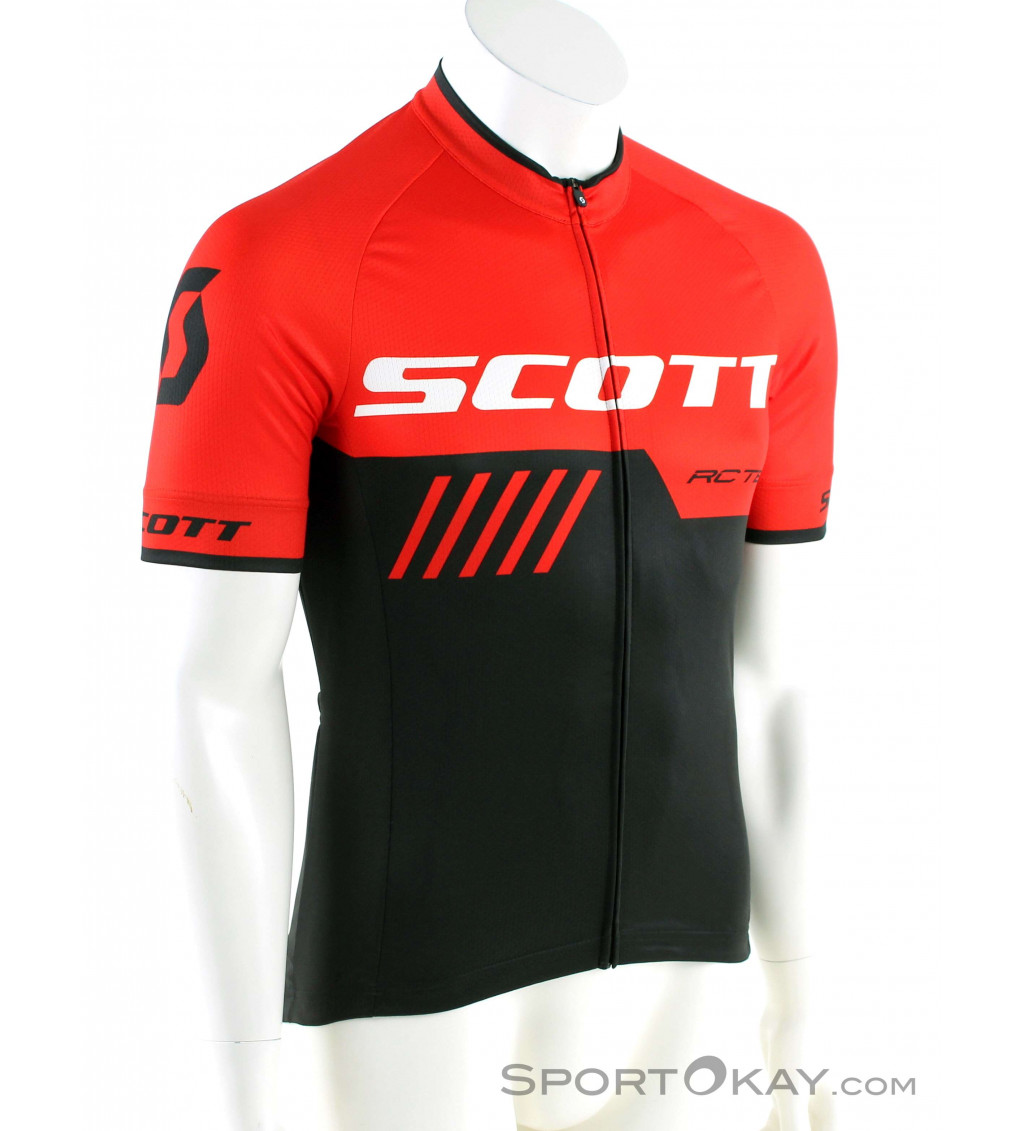 Scott RC Team 10 Kurzarm Mens Biking Shirt