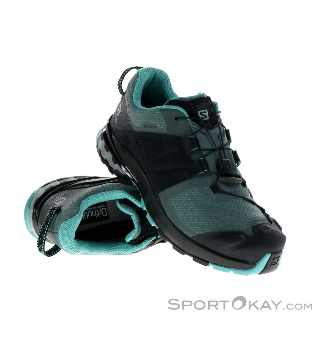 Salomon XA Wild GTX Gore-Tex Hiking Trail Shoes Balsam Green