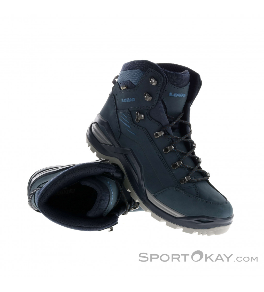 Lowa Renegade Evo GTX Mid Mens Hiking Boots Hiking Boots Shoes Poles Outdoor All