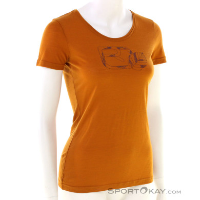 Ortovox 120 Cool Tec Leaf Logo TS Women T-Shirt
