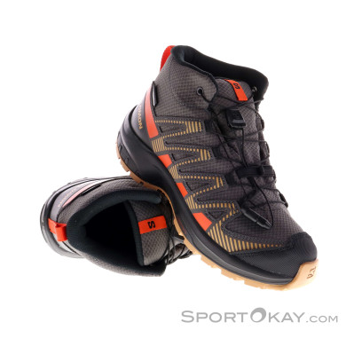 Salomon XA Pro V8 Mid CSWP Kids Hiking Boots