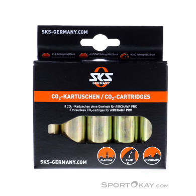 SKS Germany CO2 Airchamp 16g 5er Cartridge Set