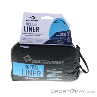 Sea to Summit Breeze Liner Mummy Standard Hut Sleeping Bag/Inlett