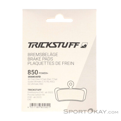 Trickstuff Power+ 850 Resin Disc Brake Pads
