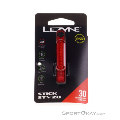 Lezyne Stick Drive StVZO Bike Light Rear