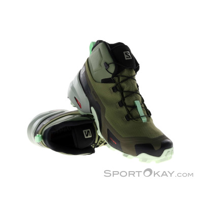 Salomon Cross Hike Mid GTX Women Trail Running Shoes Gore-Tex