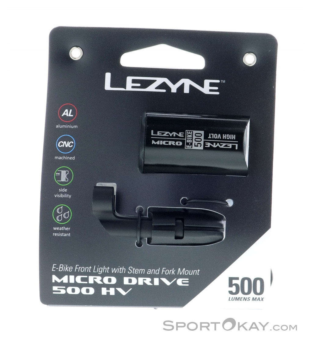 Lezyne Micro Drive 500 HV Predné svetlo na bicykel