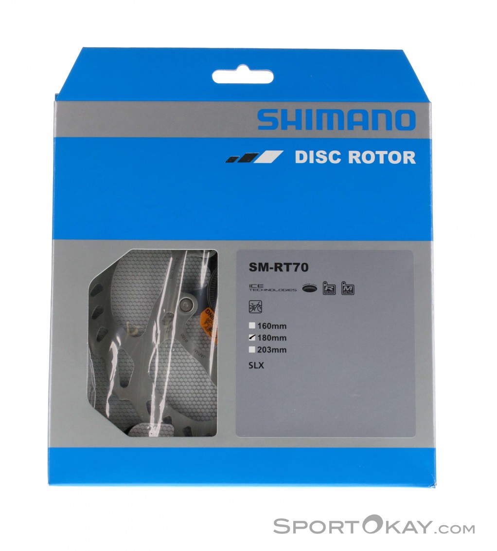 Shimano SLX SM-RT70 Ice-Tech 180mm Centerlock brzdový kotúč