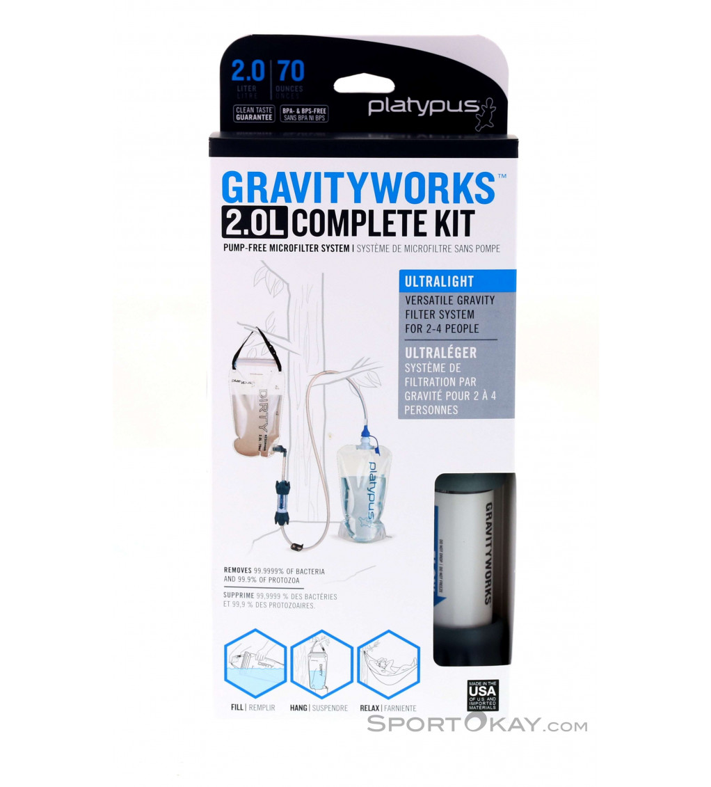 Platypus Gravity Works Complete 2l Pitný systém