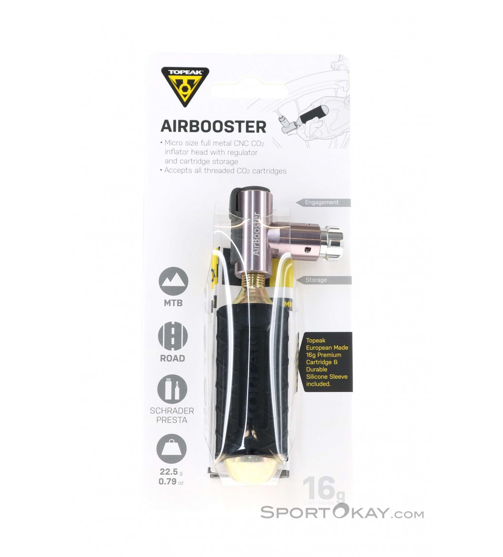 Topeak Airbooster Minipumpa CO2