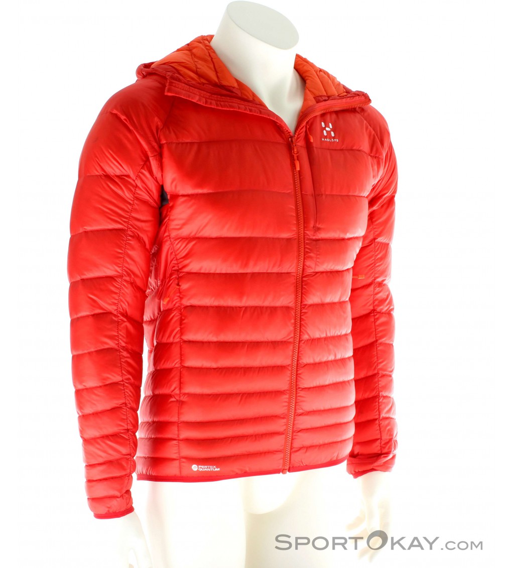 Haglofs Essens III Down Hood Mens Outdoor Jacket Bundy Outdoorove oble enie Outdoor V etko