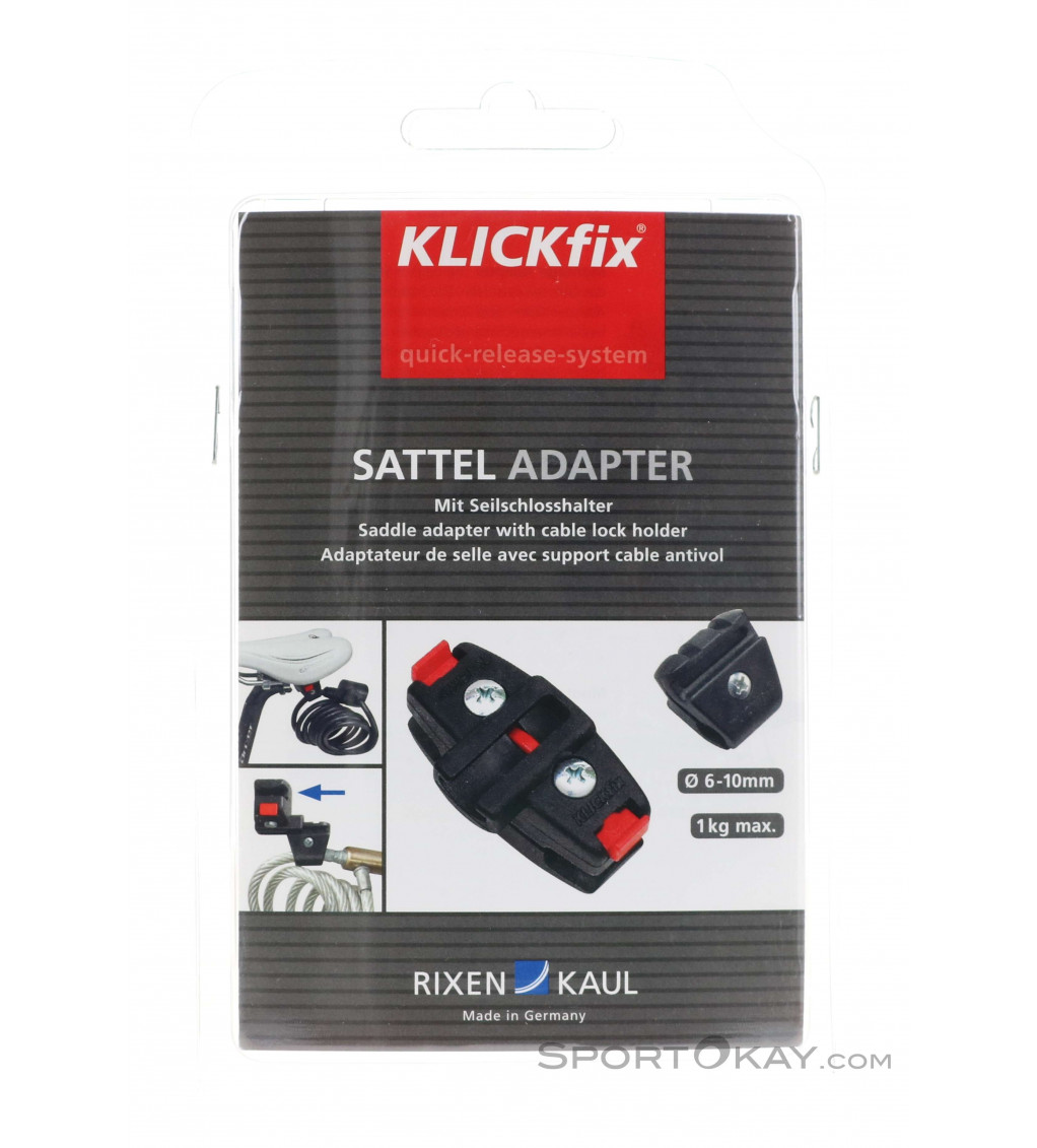 Klickfix Sattel Adapter Príslušenstvo k zámkom na bicykel
