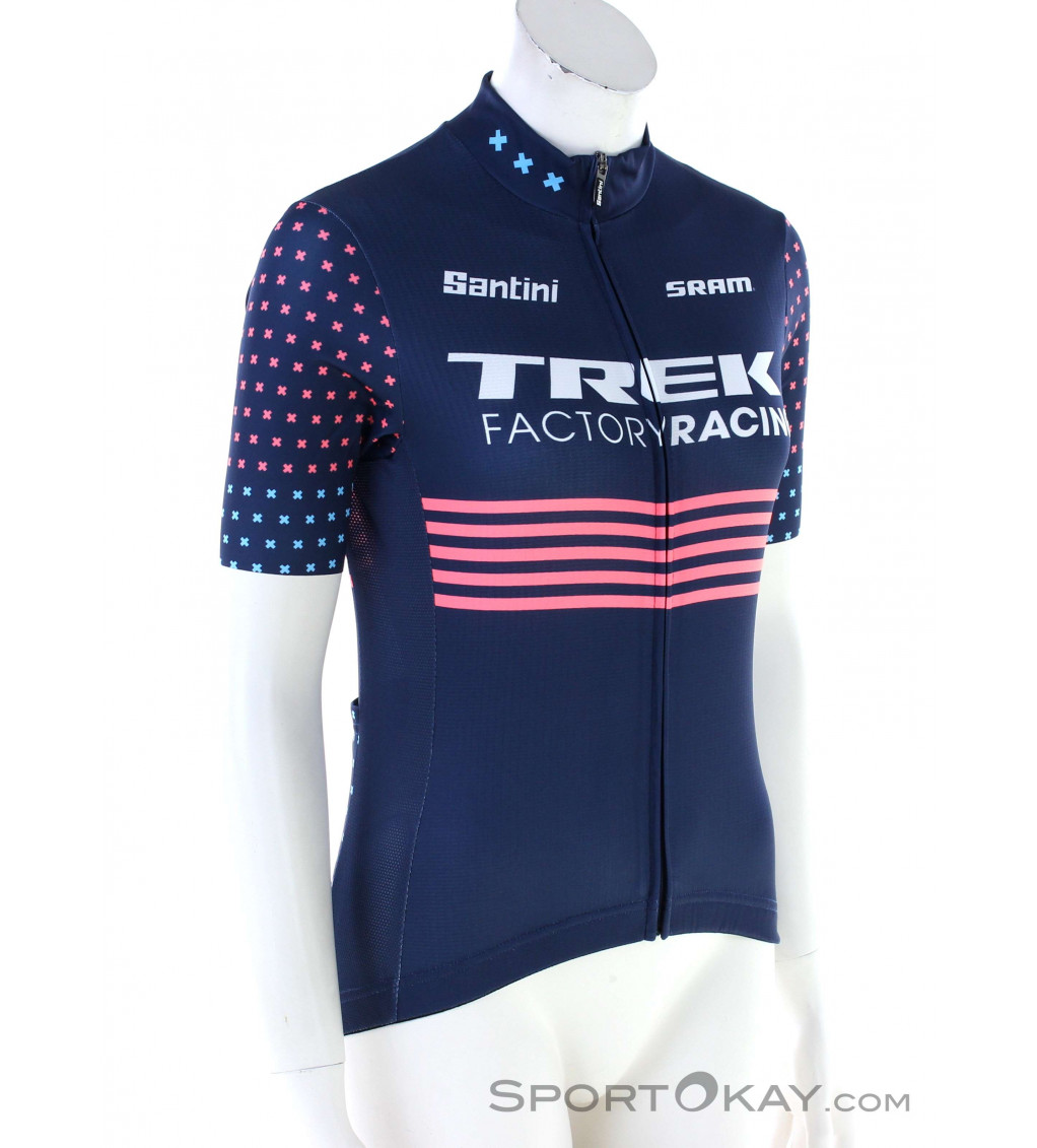 Trek Santini Factory Racing CX Team Replica Dámy Cyklistické tričko