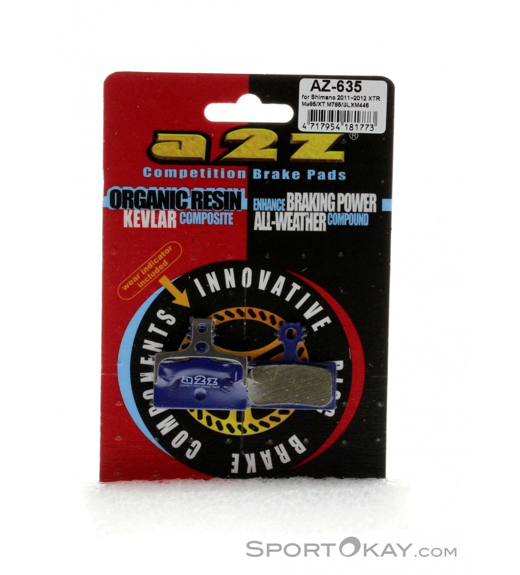 A2Z Shimano 2011-2012 XTR M-985/ XT M785 / SLX Brake Pad