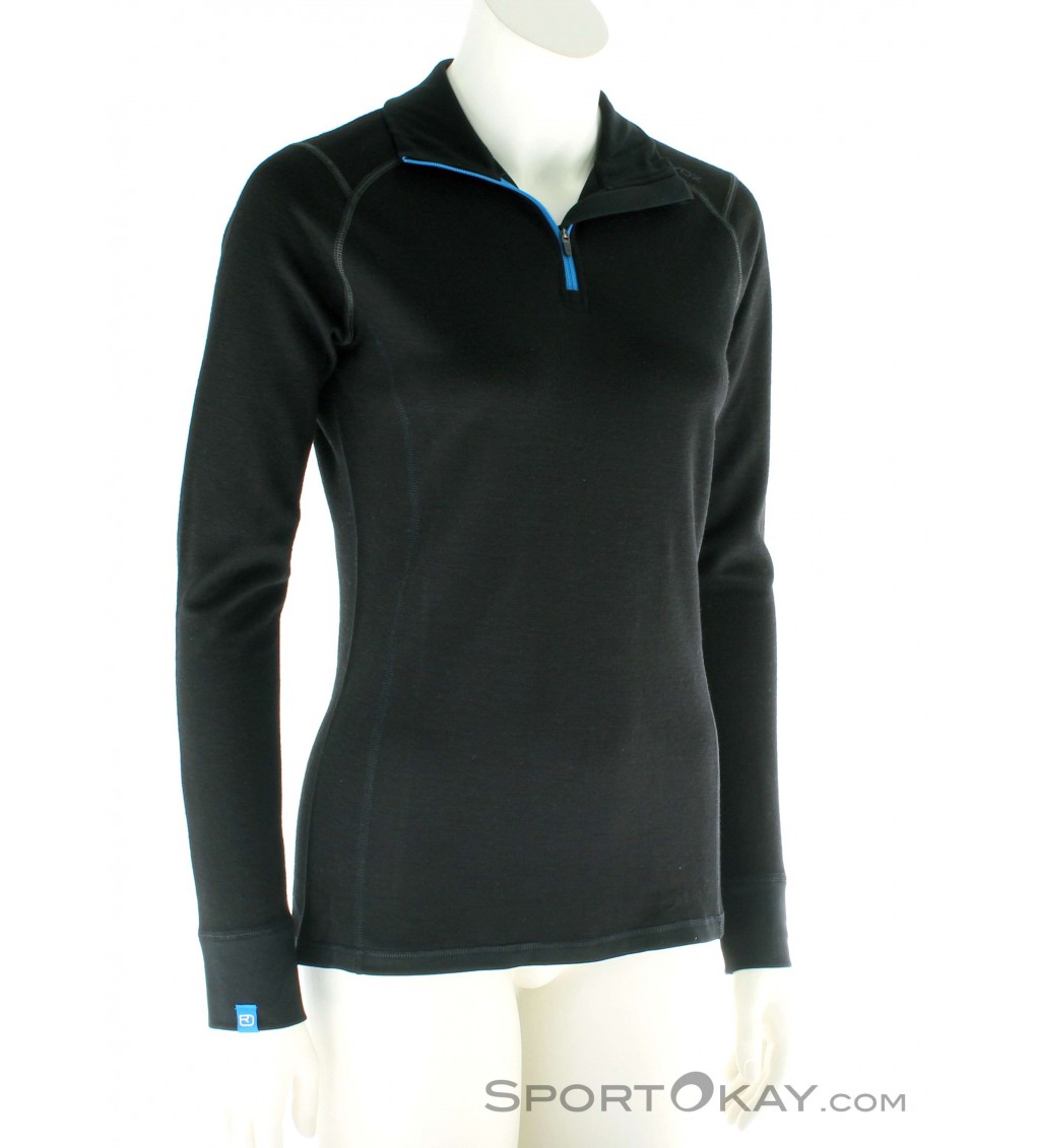 Ortovox Supersoft Long Sleeve ZipNeck Womens Function Shirt