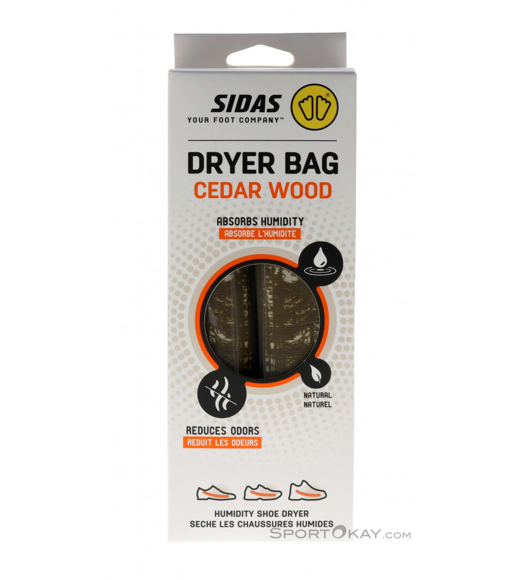 Sidas Dryer Bag Cedar Wood moisture-absorbing shoe deodorise
