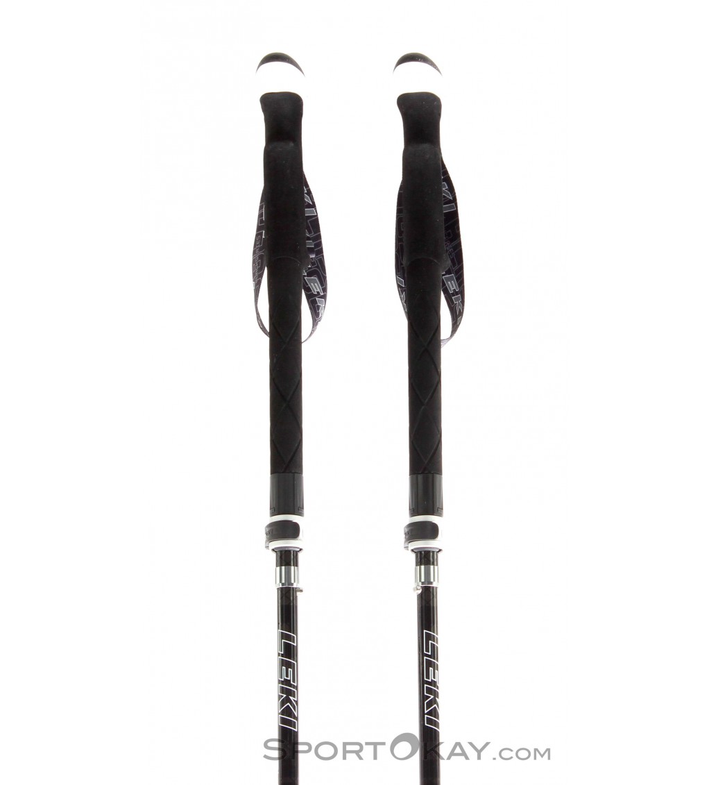 Leki Micro Vario Carbon Blacks 110-130cm Trekking Poles