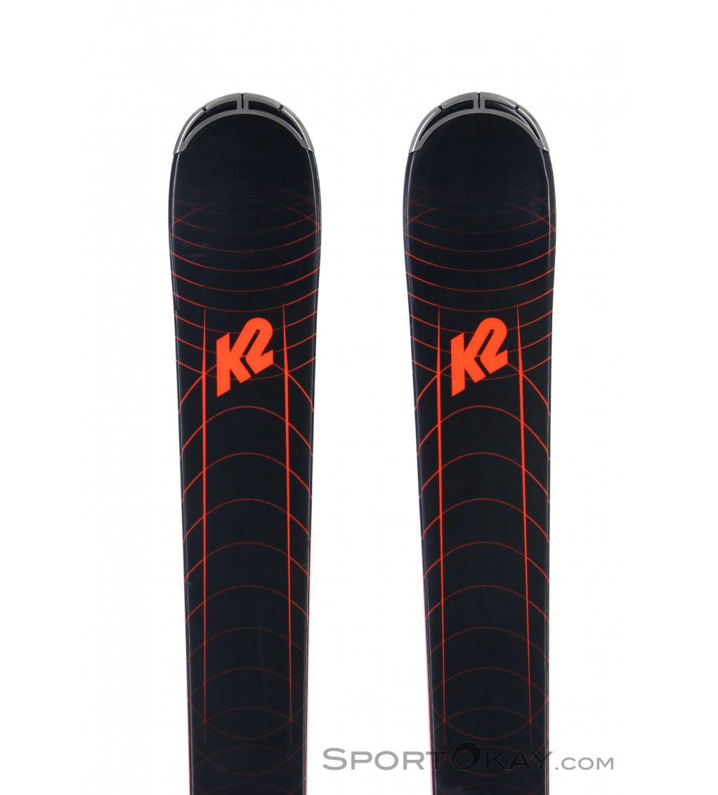 K2 Disruption Jr + FDT Jr 7.0 Kids Ski Set 2022