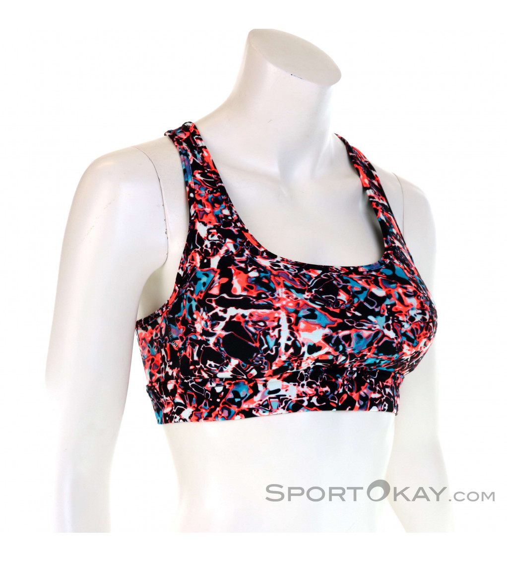 Under Armour Mid Crossback Mash Up Womens Sports Bra