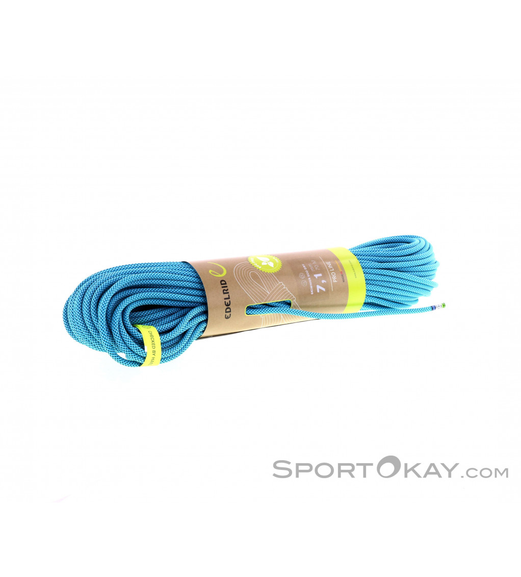 Edelrid Skimmer Eco Dry 7,1mm 70m Lezecké lano
