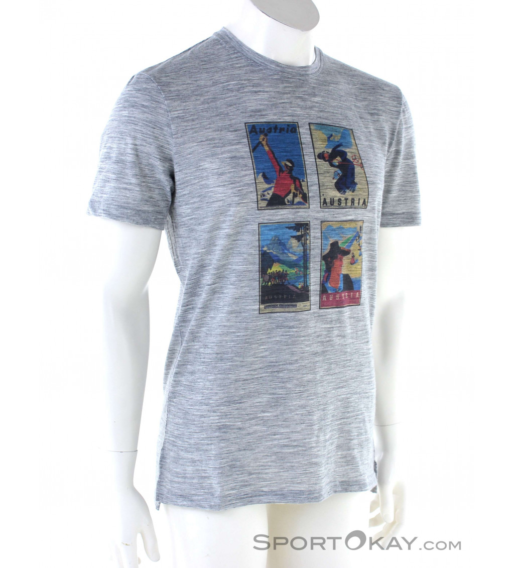 Super Natural Digital Print Tee Aut Collage Mens T-Shirt