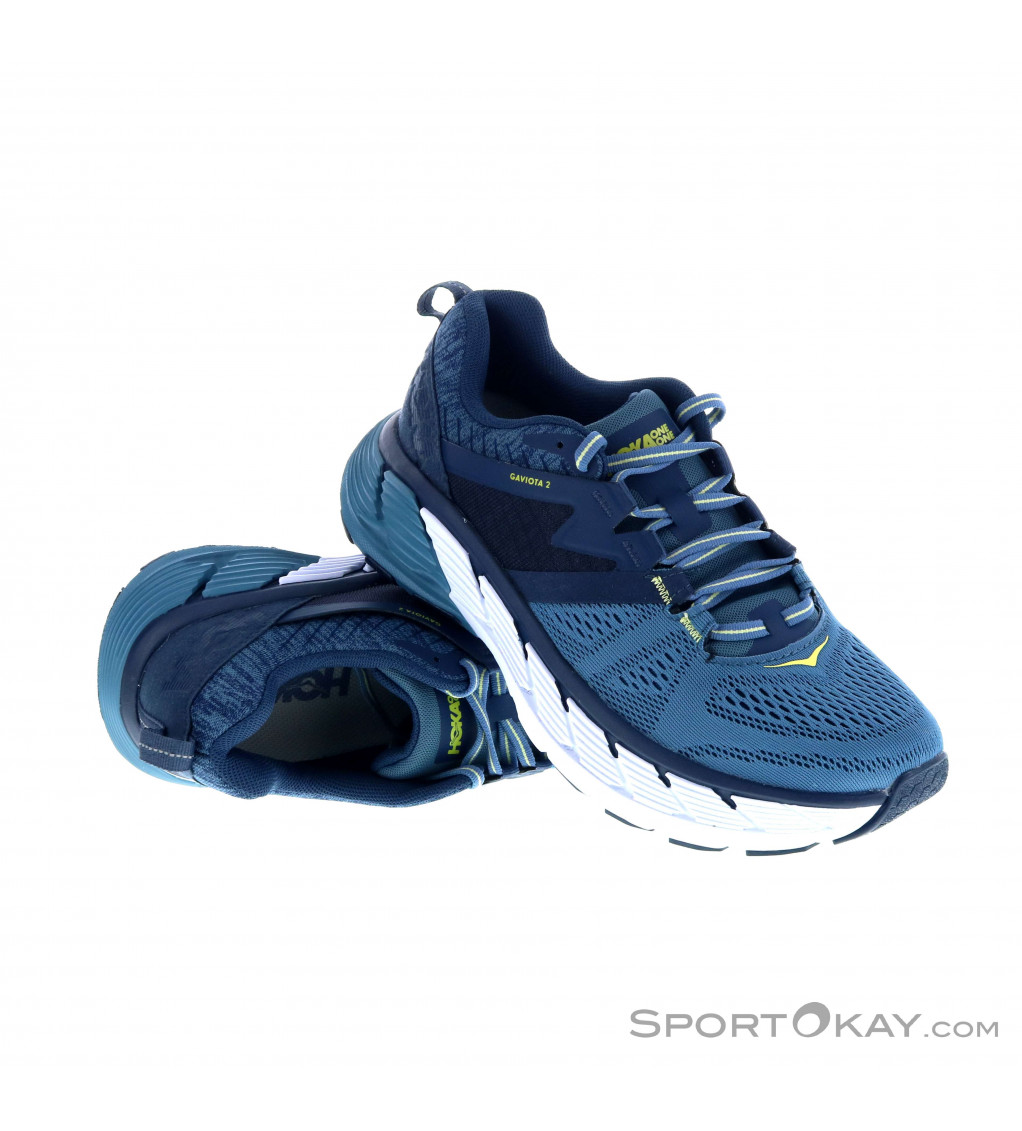 Hoka One One Gaviota 2 Mens Running Shoes Chaussures de course sur route Chaussures de course Running Tout