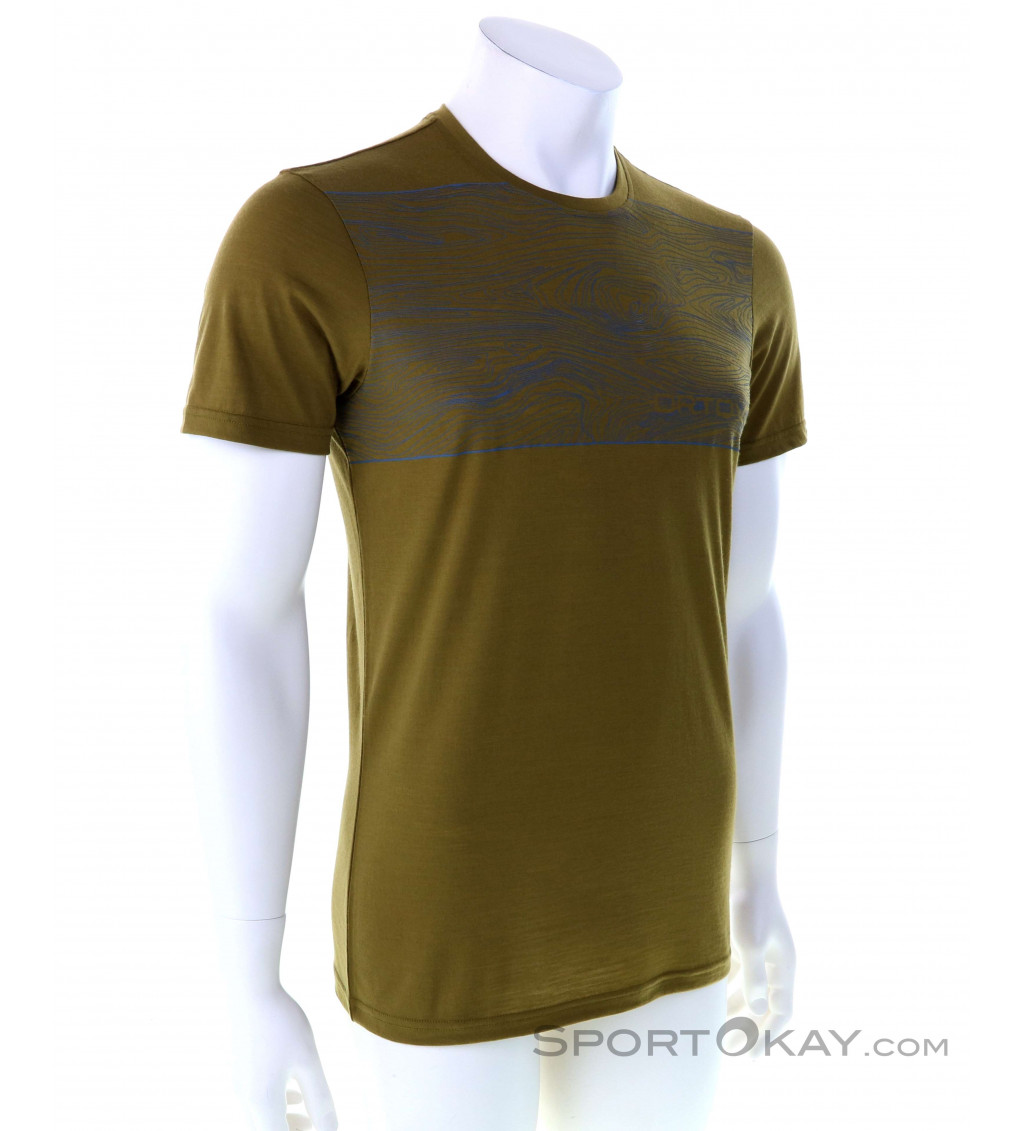 Ortovox 120 Cool Tec Wood TS Hommes T-shirt