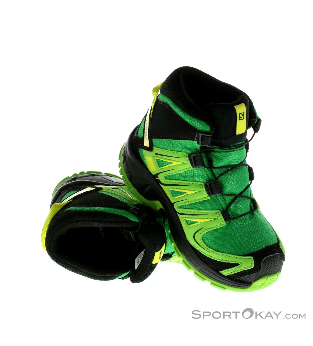 Salomon XA Pro 3D MID CS WP Kids Trail Running Shoes
