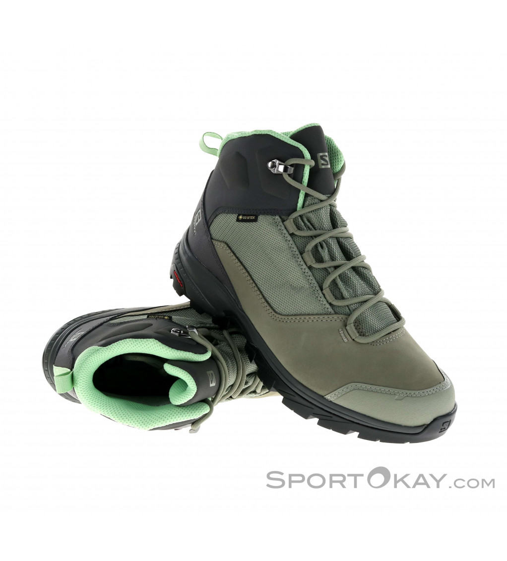 Salomon Outward GTX Womens Trekking Shoes Gore-Tex
