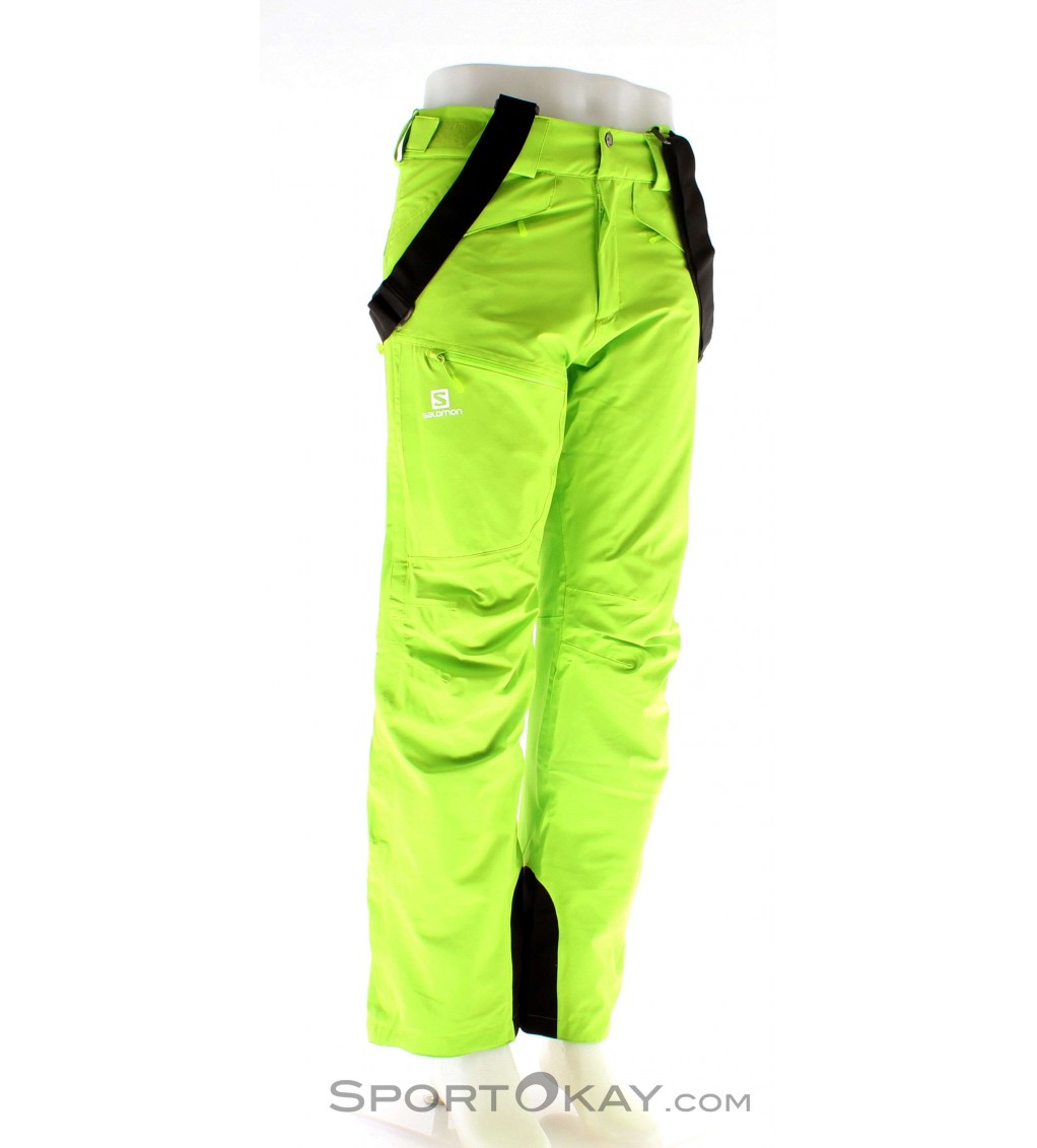 Salomon Chillout BIB Pant Mens Ski Pants Pantalons de ski Vetements de ski Ski Freeride Tout