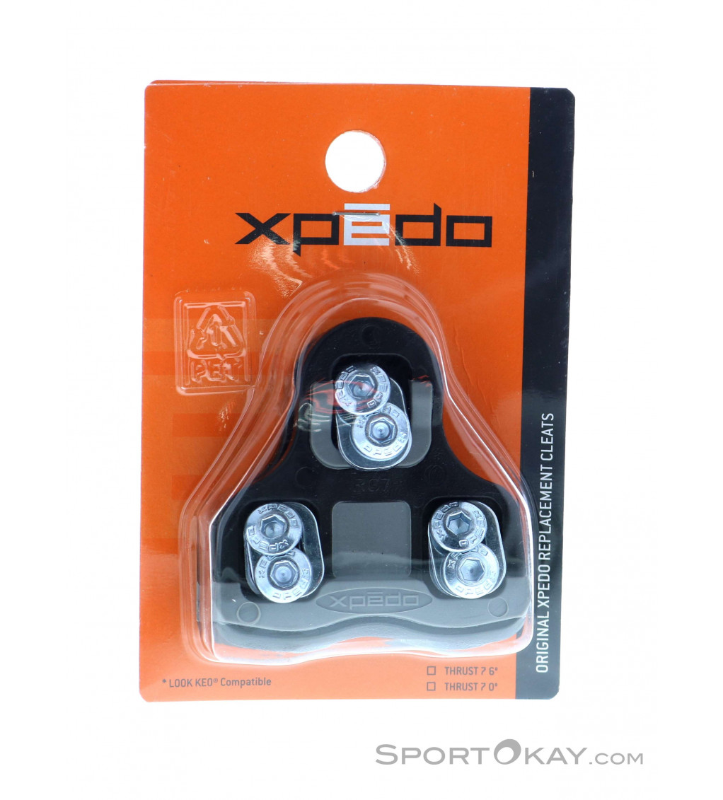 Xpedo Thrust 7 Cleat Set 0° Pedal Accessoires