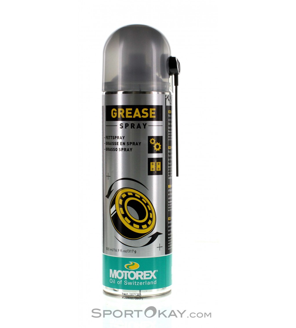 Spray graisse vélo Motorex 500 ml - entretien et nettoyage vélo