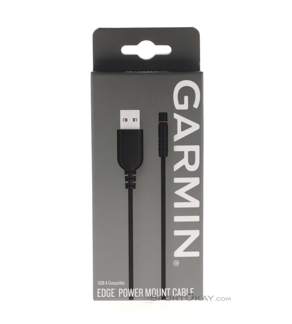 Garmin Edge Power Mount Kabel USB-A Adaptateur - Ordinateur de vélo -  Accessoires - Vélos - Tout