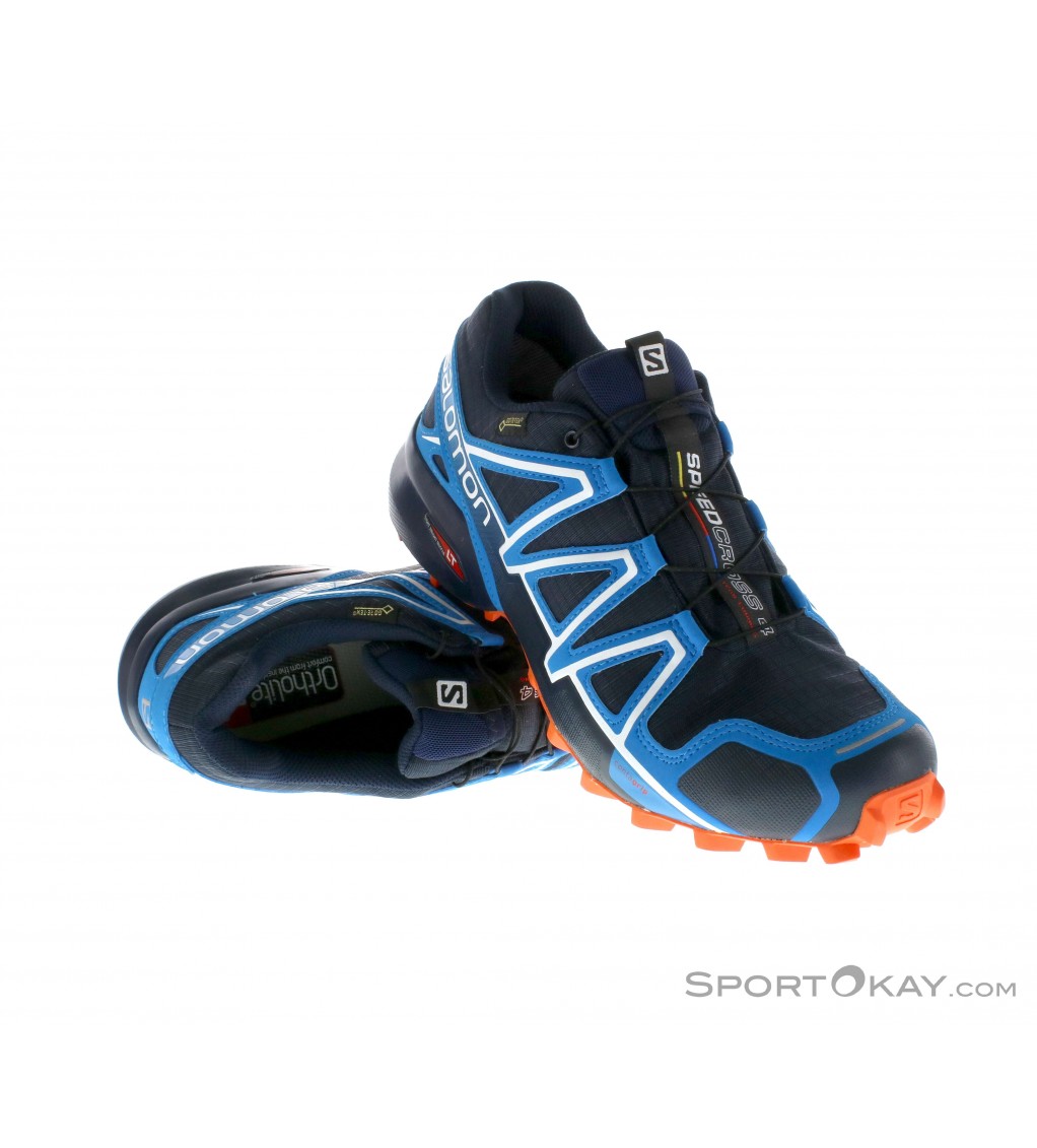 Salomon Speedcross 4 GTX Mens Trail Running Shoes Gore Tex Chaussures de trail Chaussures de course Running Tout