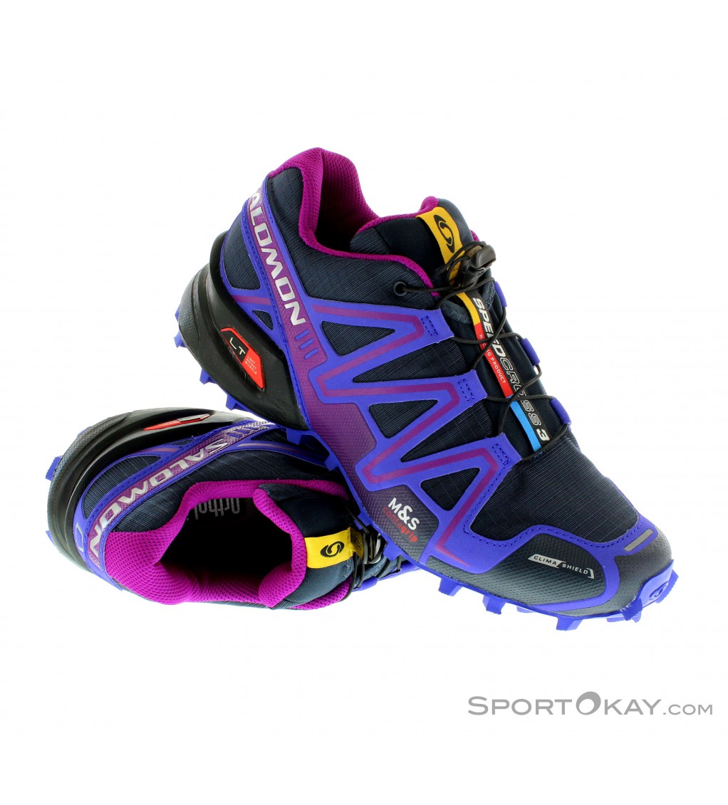 Salomon Speedcross 3 CS Damen Traillaufschuhe Chaussures de trail Chaussures de course Running Tout