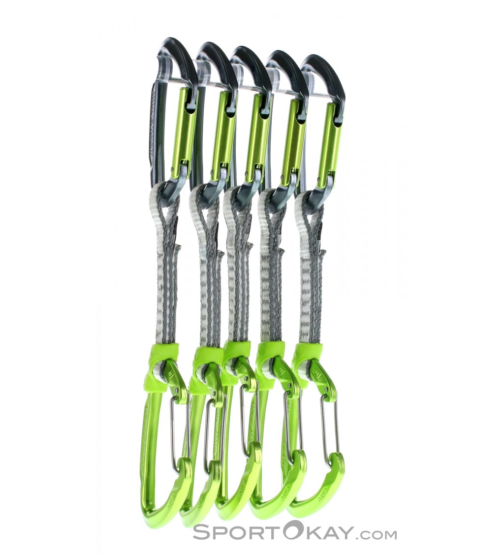 Climbing Technology Lime Mix DY 12cm 5 Pack Quickdraw Set