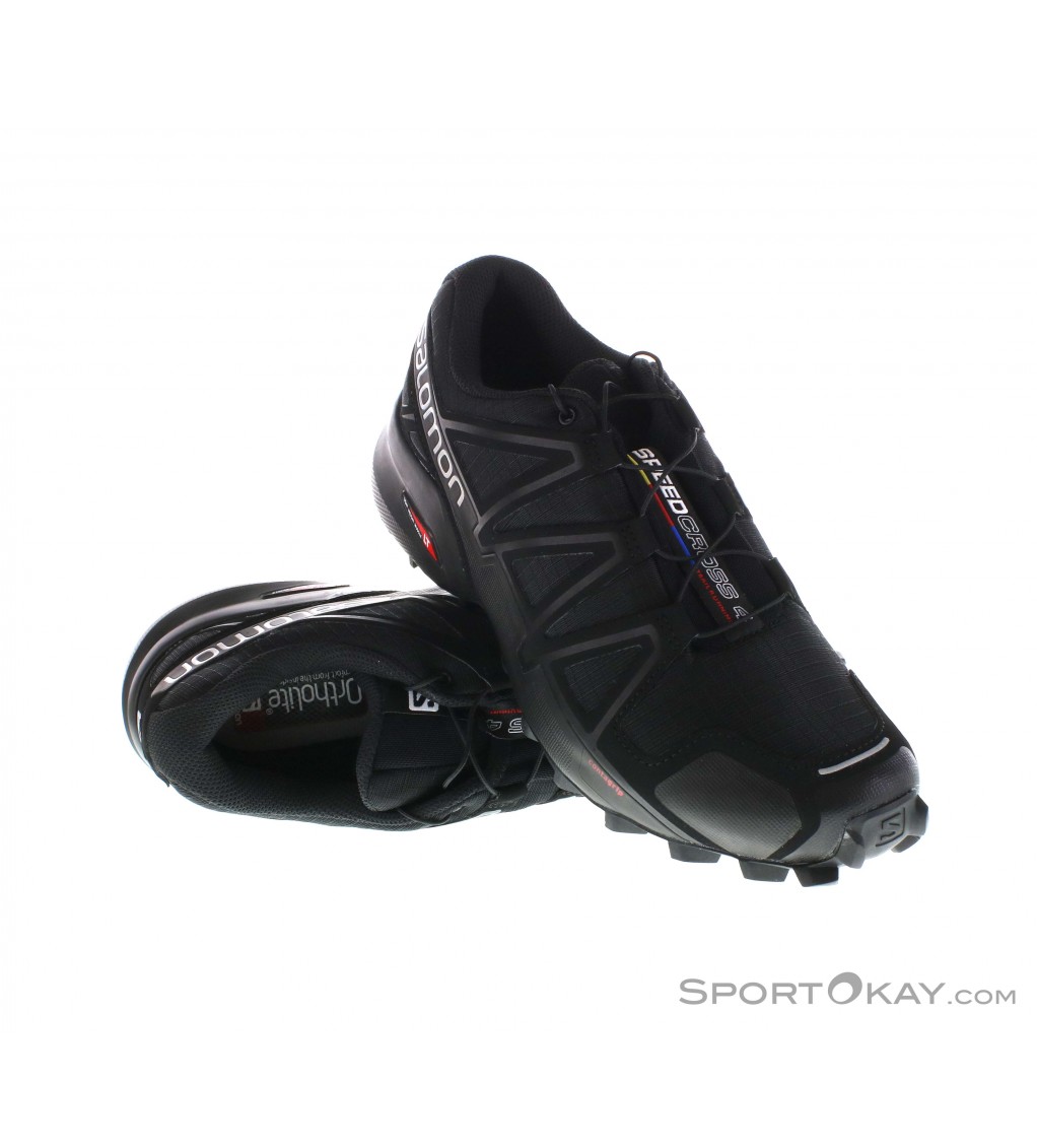 Salomon speedcross 4 women's black best sale